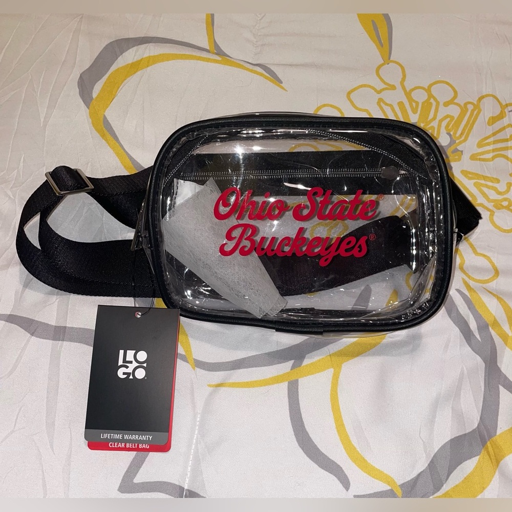 Ohio State Buckeyes Clear Belt Bag - Picture 2 of 2